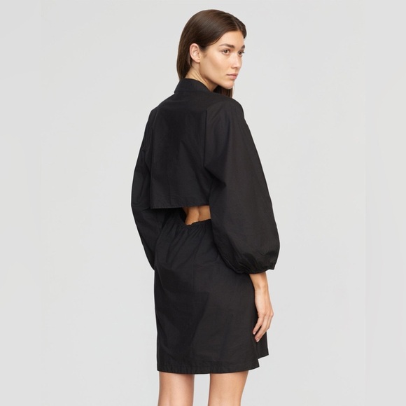 MODERN CITIZEN WHITE Clara Open-Back Button Down Dress - Picture 4 of 8